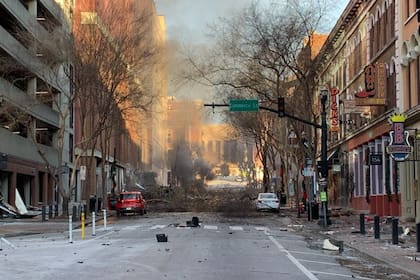 La explosión ocurrió a las 6.30 y ocasionó destrozos en edificios