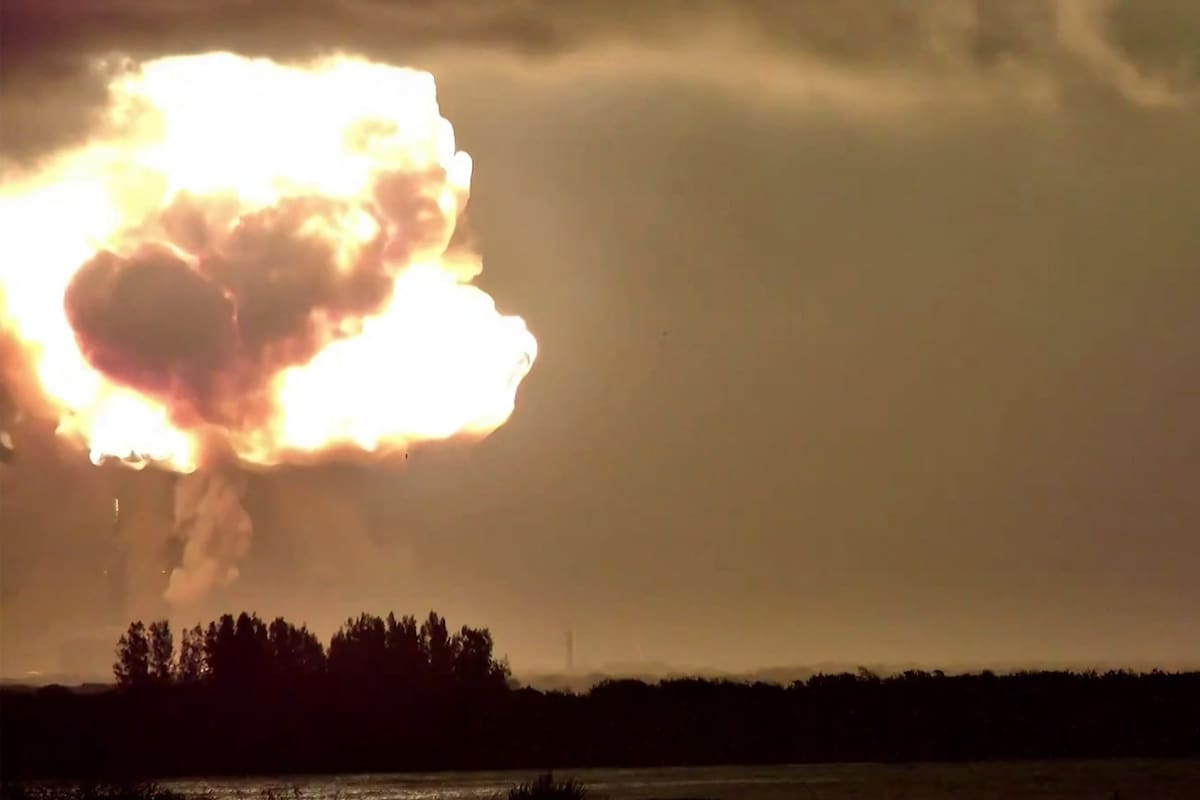 Explotó un cohete de Blue Origin
