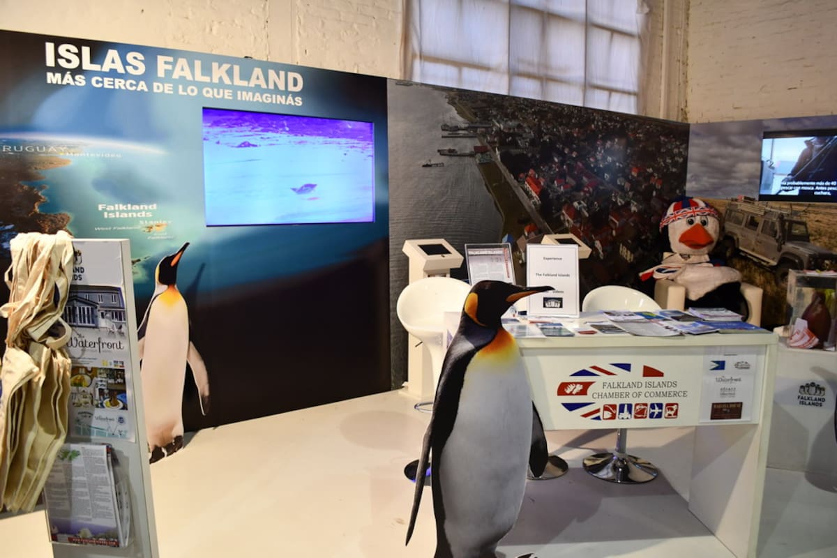 Expo Prado stand Malvinas