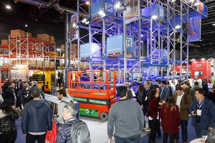 Expo Transporte y Expo Logisti-k;  los nuevos equipos para la logística se mostraron en la mayor exposición del sector.