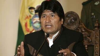 Evo Morales, presidente de Bolivia