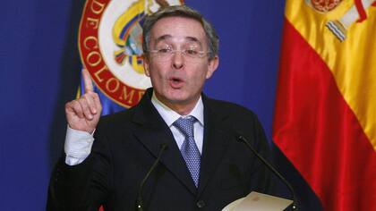Álvaro Uribe, ex presidente de Colombia