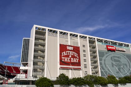 Exterior del Levi's Stadium en Santa Clara, California, una de las sedes de este Mundial (Foto de Loren Elliott/Getty Images)