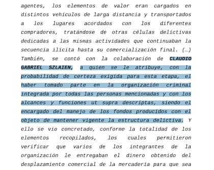Extracto de un fallo en la causa en la que esta implicada la empresa Probaron