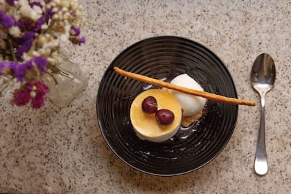 Postre cinco estrellas, en el NH de Cáceres