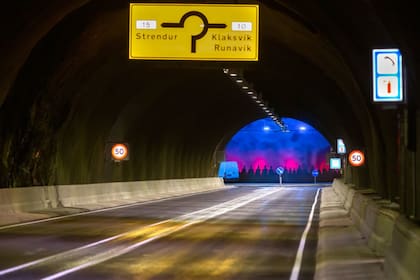 Eysturoyartunnilin se inauguró el 19 de diciembre del 2020