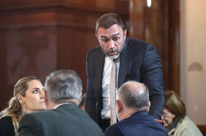 Ezequiel Atauche, el jefe del bloque libertario en el Senado