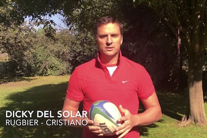 Ezequiel Campa en su personaje Dicky del Solar, ese rugbier homofóbico, clasista, racista, violento y maltratador surgido en sus redes sociales a fines de 2017