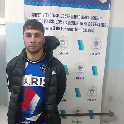 Ezequiel Cirigliano quedó detenido en agosto pasado en la comisaría primera de Caseros por intento de robo