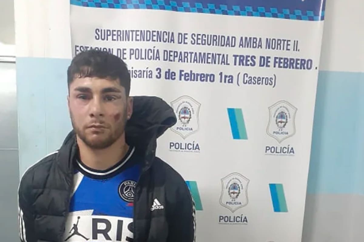 Ezequiel Cirigliano quedó detenido en la comisaría primera de Caseros por intento de robo