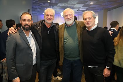 Ezequiel Herszage (IRSA), Pablo Saubidet (Nómada), Dan Obetko (Interwin) y Gustavo Glazman (Infinity Line)
