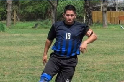 Ezequiel jugaba en el torneo de la Super Liga Villa Constitución