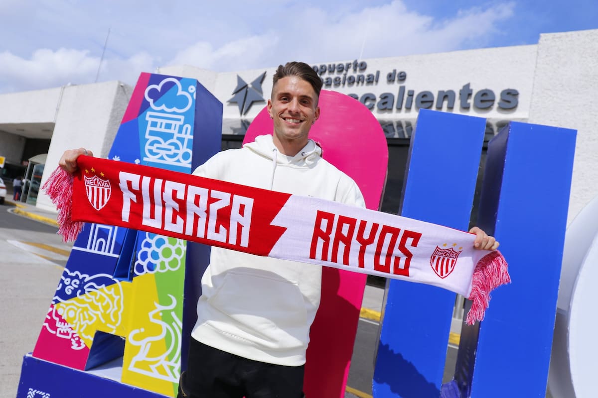Ezequiel Unsain, presentado en Necaxa, de México; el arquero dejó una huella en el fútbol argentino con la camiseta de Defensa y Justicia