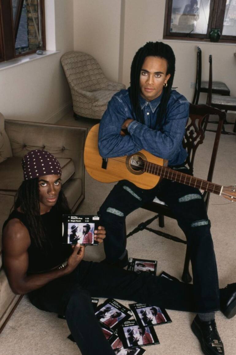 Fab Morvan y Rob Pilatus formaron el dúo Milli Vanilli, cuya historia en la música tuvo ribetes inesperados