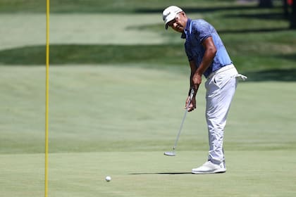 Fabian Gomez cerró el torneo con una vuelta en el par de la cancha