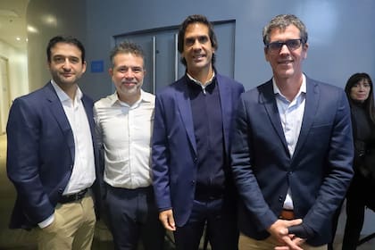 Fabián Achával, Juan Manuel Vázquez Blanco, Tomás Seeber (RGM) y Patricio Lanusse (Eidico)