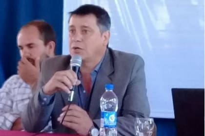 Fabian Ballori, presidente de la comuna de Bustinza, Santa Fe