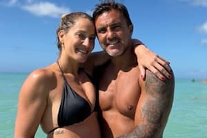 Fabian Cubero y Mica Vicionte en República Dominicana.
(Foto: @fabiancuberooficial)