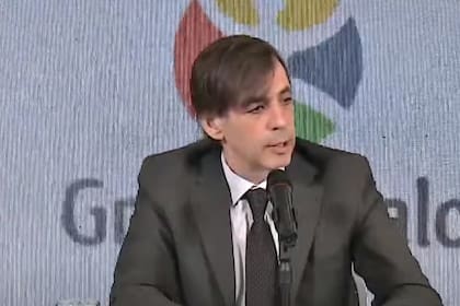 Fabián de Sousa, en la conferencia de este miércoles