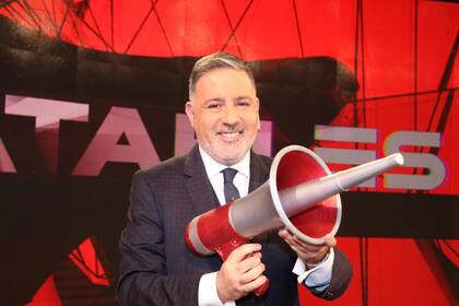 Fabián Doman, en su debut de ayer como conductor en la nueva temporada de Intratables