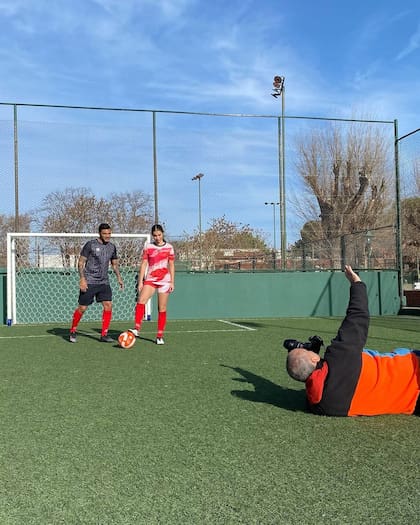 Fabián e Indiana Cubero hicieron una producción de fotos juntos (Foto: Instagram @cubero.indiana)