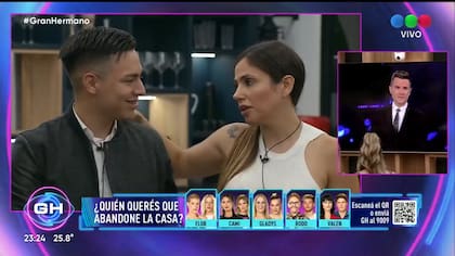 Fabián, el sobrino de Romina, fue el primero en abandonar la casa