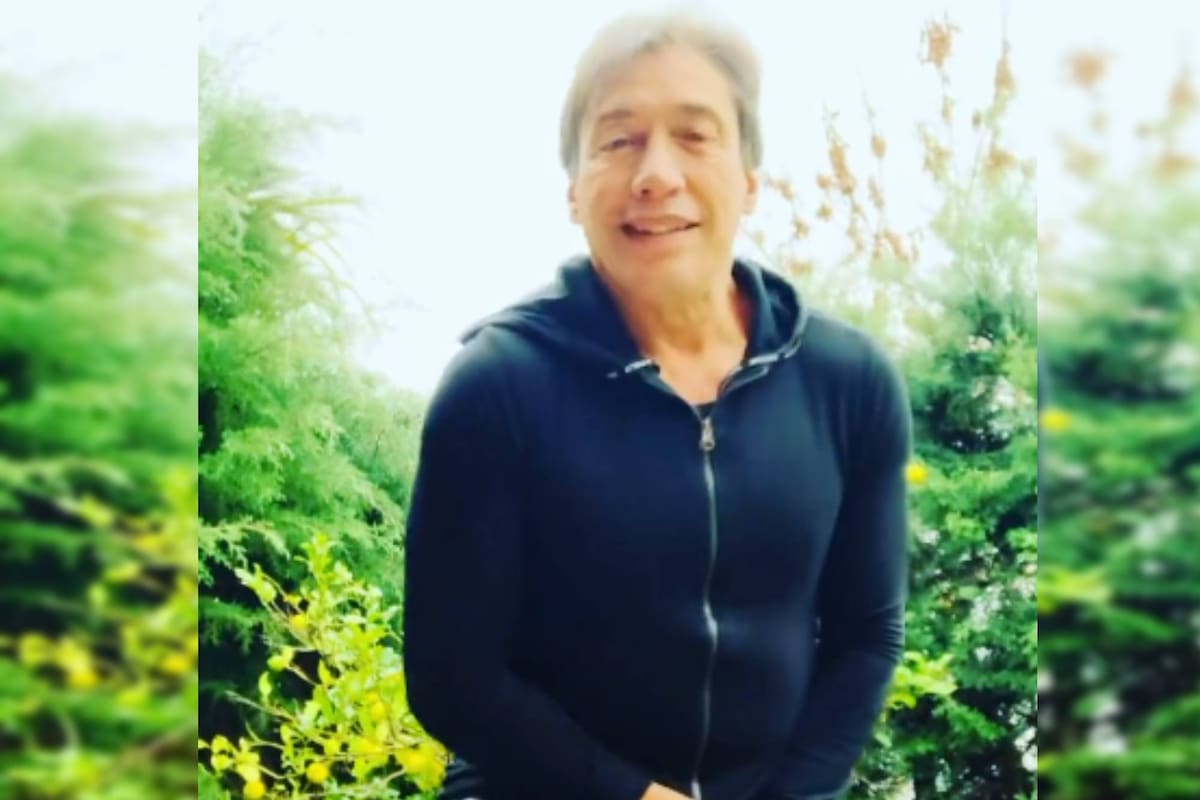 Fabián Gianola cuando hizo su descargo -y negó todas las acusaciones- a través de un video en redes sociales