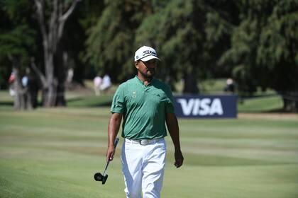 Fabián Gómez, el chaqueño que es un clásico del Abierto; es uno de los cinco argentinos que pasó el corte entre los 11 participantes