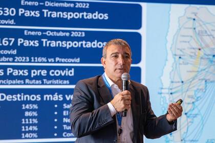 Fabián Lombardo, presidente de Aerolíneas Argentinas