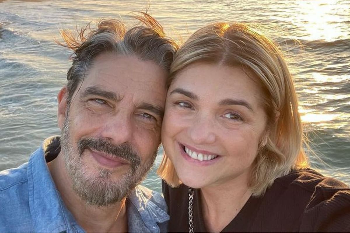 Fabián Mazzei y Araceli González se casaron hace una década
