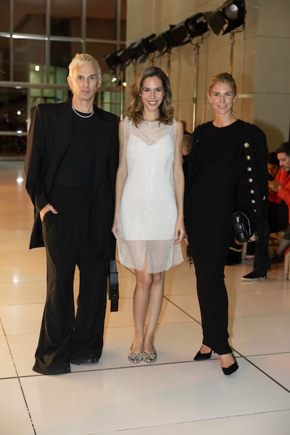 Fabián Paz, Elina Costantini y Julieta Spina