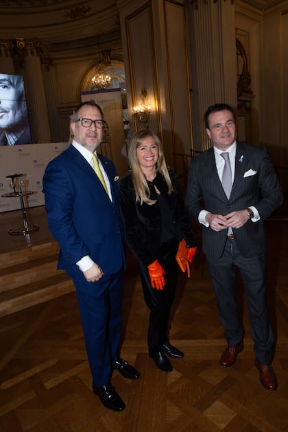 Fabián Perechodnik, María Laura Leguizamón y Juan Pablo Maglier.