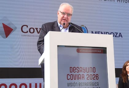 Fabián Ruggeri, presidente de Coviar, también a cargo de la Asociación de Cooperativas Vitivinícolas Argentinas (Acovi), focalizó en los altos costos para producir