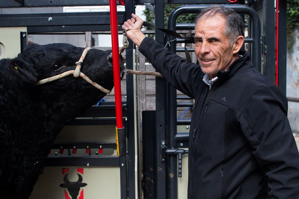 Fabian Vigna en la Exposición Rural de Palermo