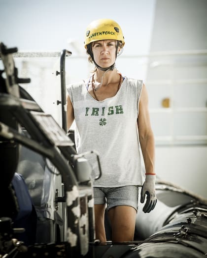 Fabiana Bellina, coordinadora de Logística y Voluntarios.