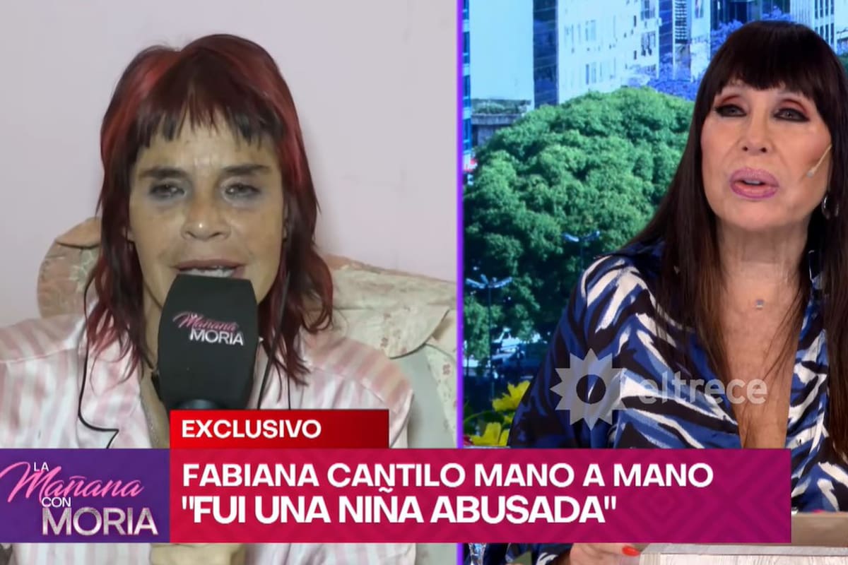 Fabiana Cantilo habló de todo con Moria Casán
