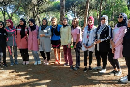 Fabiana conoció mujeres increíbles en Marruecos.