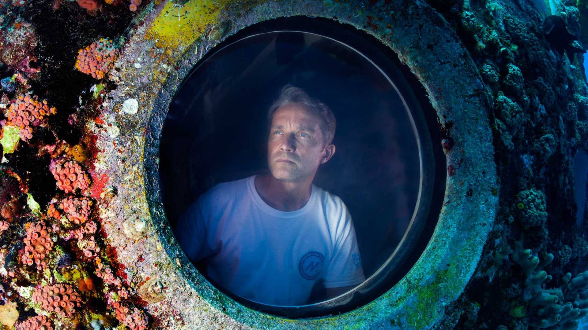 Fabién heredó la pasión por el mar de su abuelo, Jacques Cousteau