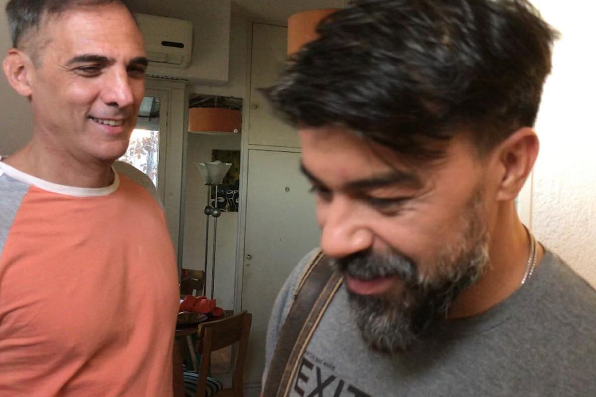 Fabio Aste y Laurentino Blanco, en Historias de cuarentena