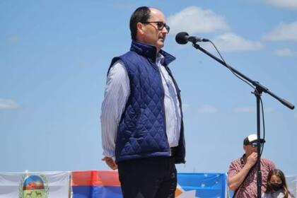 Fabio Scheider, productor agropecuario de Entre Ríos y uno de los adherentes al paro