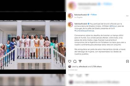 Fabiola Yañez compartió en redes sociales su viaje (Foto Instagram @fabiolaoficialok)
