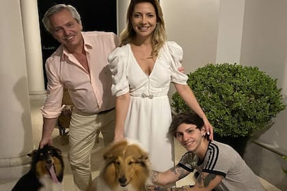 Fabiola Yañez, pareja del presidente Alberto Fernández, publicó en Instagram fotos de la noche de año nuevo