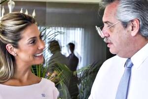Fabiola Yañez y Alberto Fernández