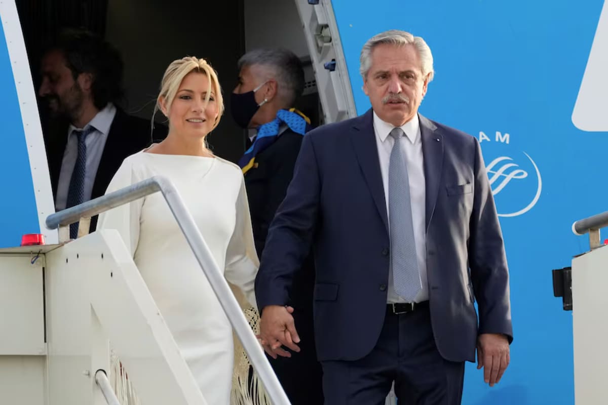 Fabiola Yáñez y Alberto Fernández