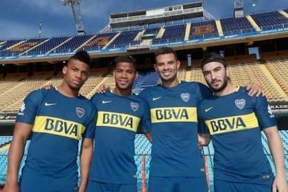 Fabra, Barrios, Cardona y Sebastián Pérez, el aporte colombiano en el Boca campeón