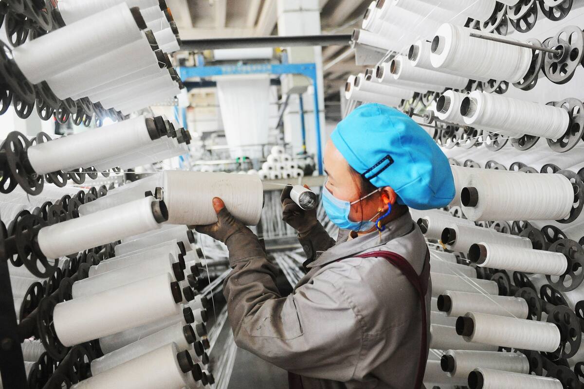 Fabrica textil en China