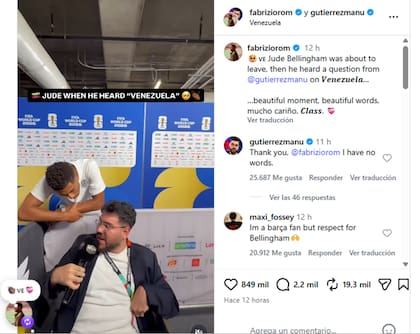 Fabrizio Romano se hizo eco de lo sucedido y le dedicó unas palabras a Manu Gutiérrez