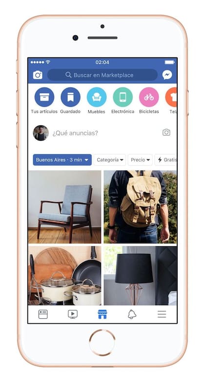 Facebook Marketplace es un servicio de compraventa de objetos nuevos o usados, abierto a todos los usuarios del país