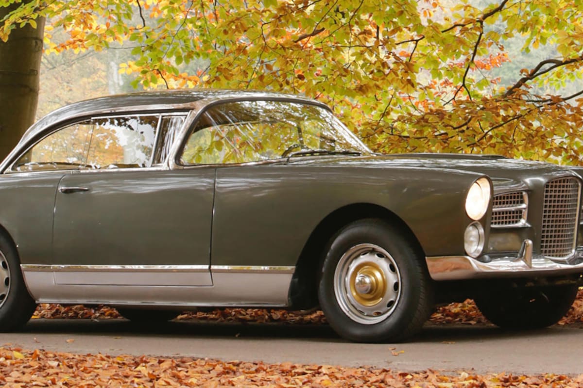 Facel Vega HK500. La más famosa de las coupés de gran tamaño de la marca francesa, que rivalizó con Mercedes, Maserati y Bentley