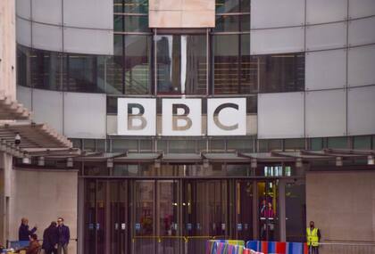 Fachada del edificio Broadcasting House de la BBC en Londres